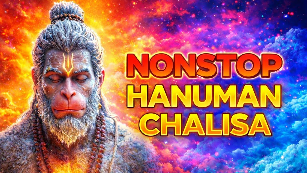 Hanuman Chalisa Nonstop | Powerful Hanuman Chalisa