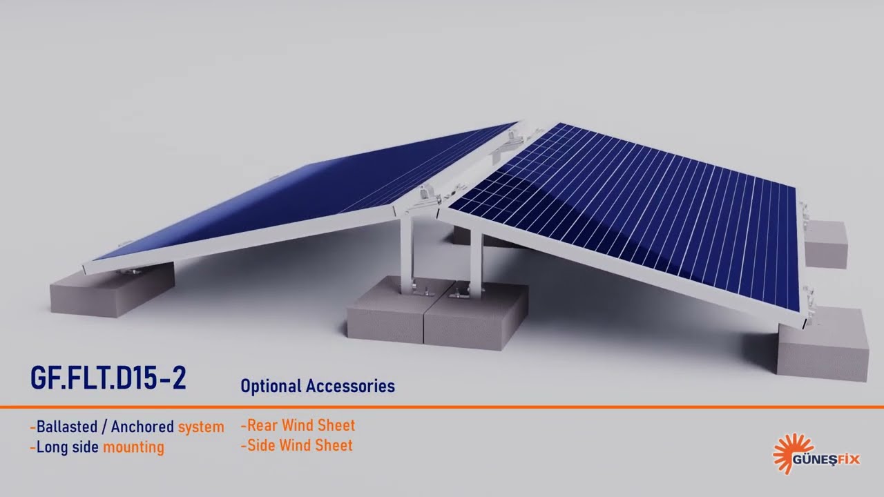 GÜNEŞFİX All Flat Roof Solutions - GF.FLT Series