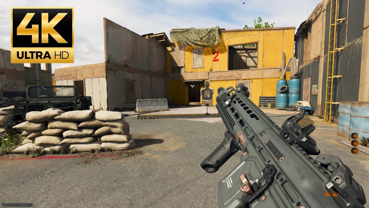 Firing Range Map | Call of Duty: Black Ops 7 Multiplayer Gameplay [4K]