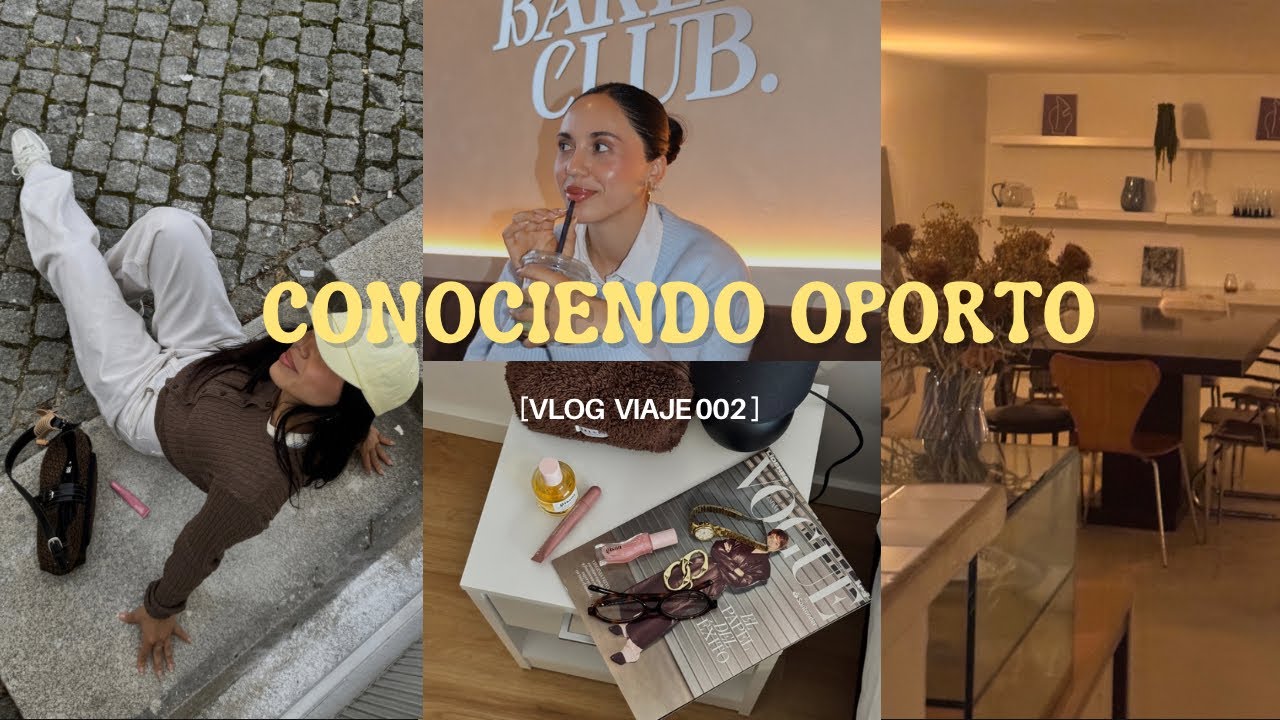 VLOG 002 VIAJE | Oporto por dos días🤍