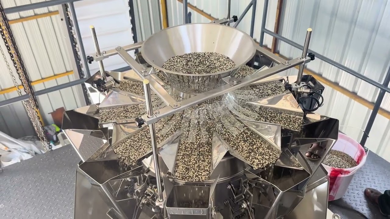 Multi head weigher Dhall packing machine