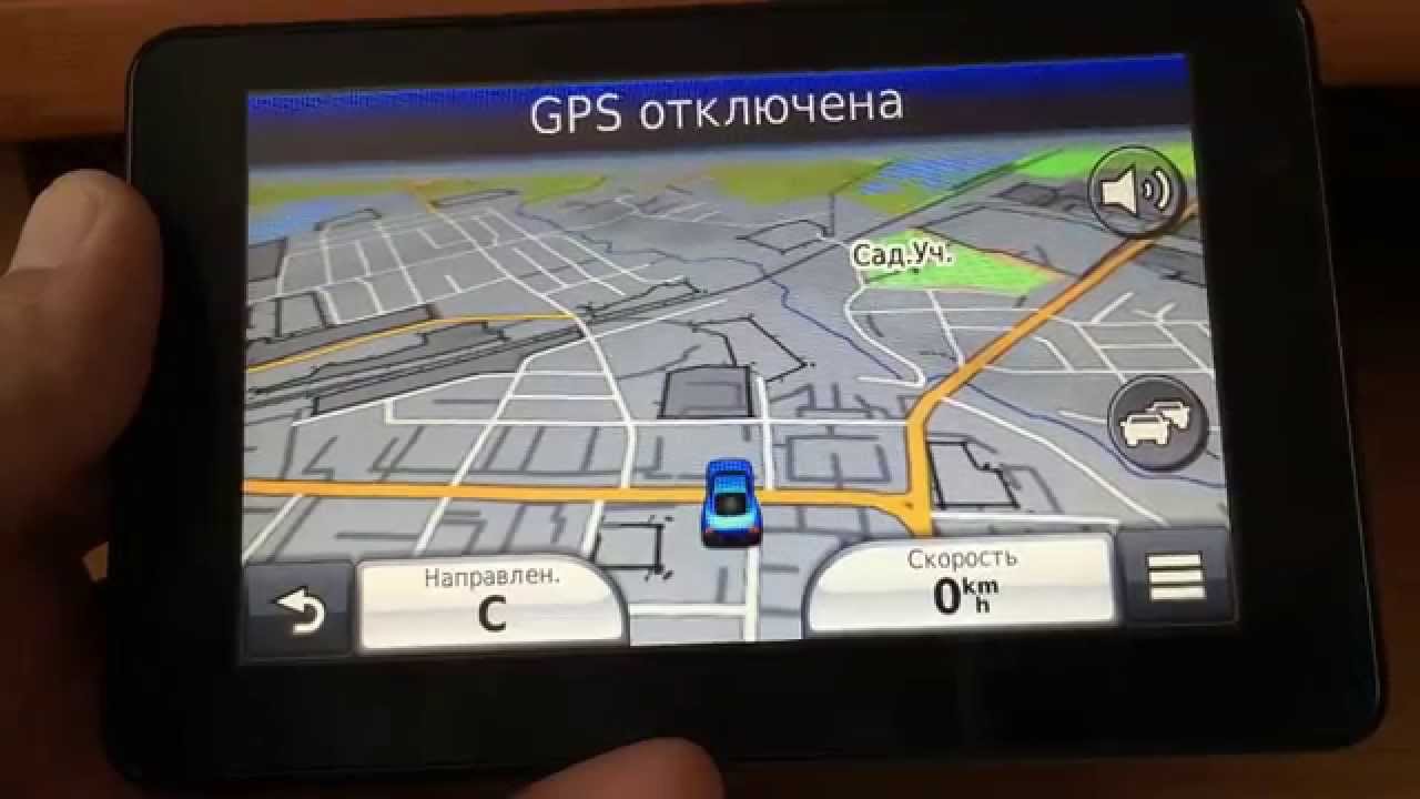 Обновление ПО и карт Garmin nuvi 3590LT