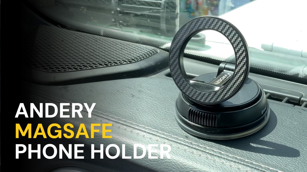 ANDERY MagSafe Car Holder Review: Installation Demo