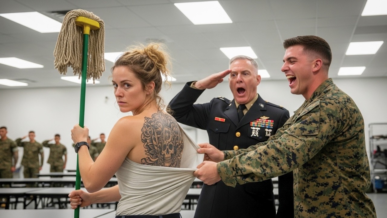 From Bully To Terror: A Marine Shoved The Girl Who 4 Generals Just Called 