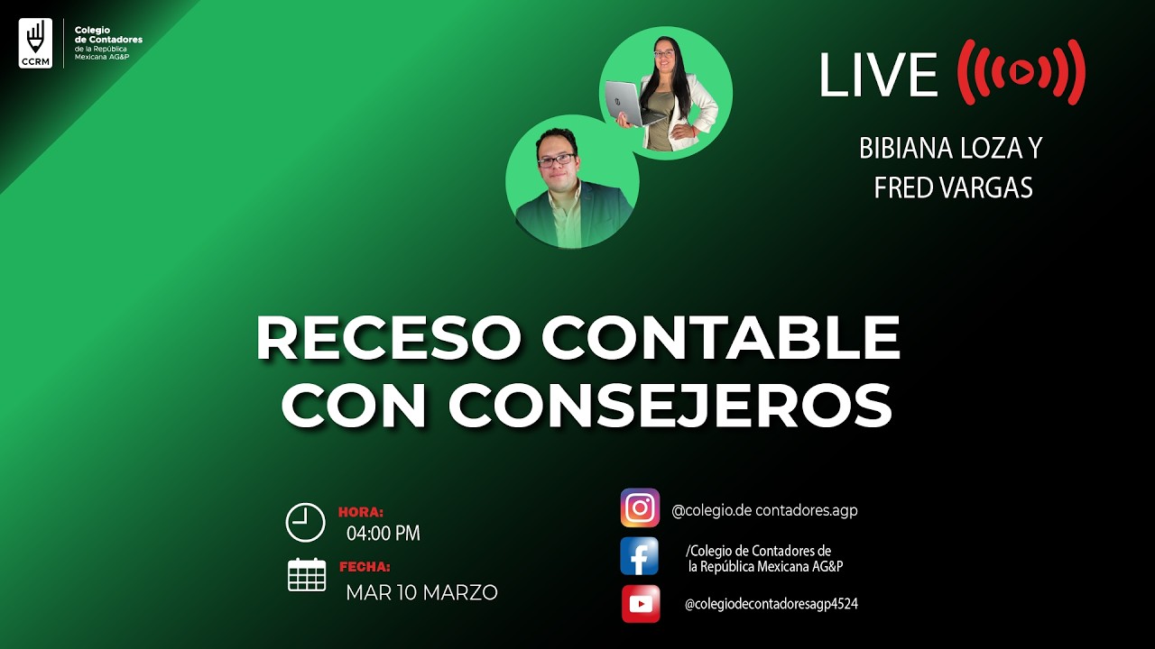 RECESO CONTABLE