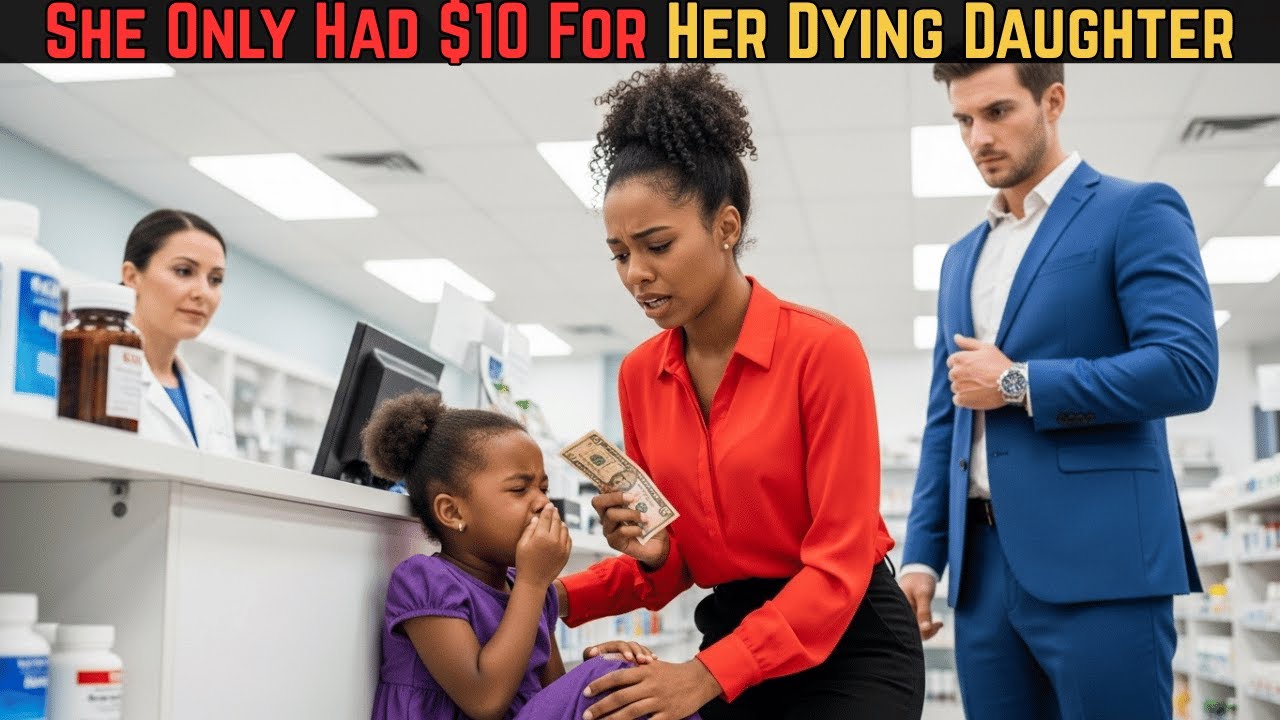 SHE ONLY HAD $10 FOR HER LITTLE DAUGHTER INHALER, THE MILLIONAIRE CEO WATCHED AND PAID FOR HER ENTI