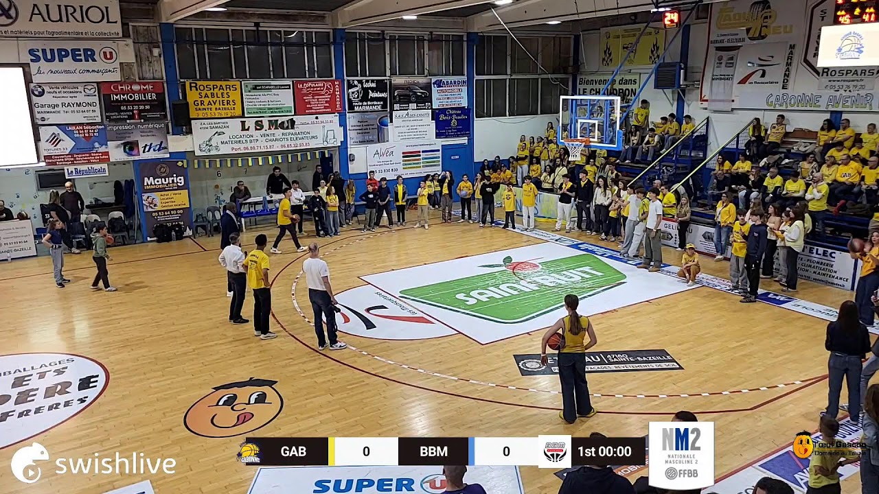MM2: Championnat J19
GAB VS BBM