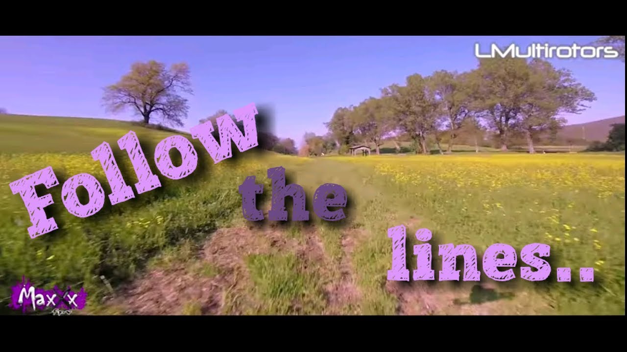 Follow the lines...