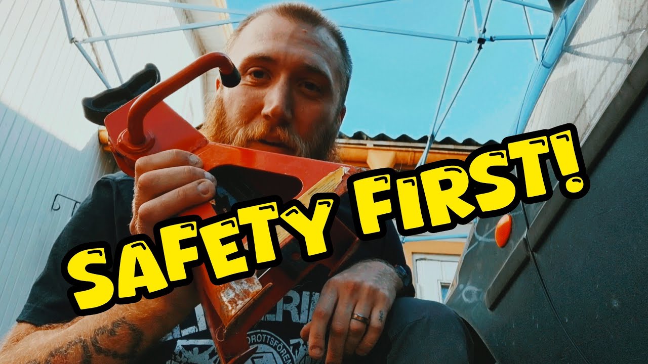 How to jack up a car & keep it safely elevated