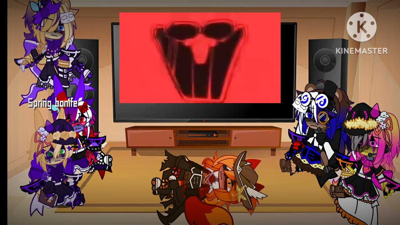 fnia reaction to hypno lullaby