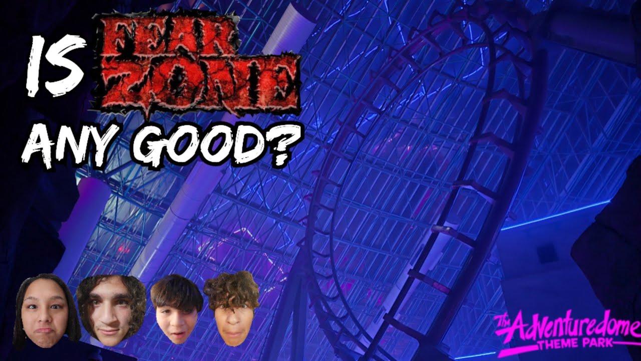 Is Adventuredome's Halloween Event Any Good? Fear Zone 2025 Walkthrough | 2025 Vlog 