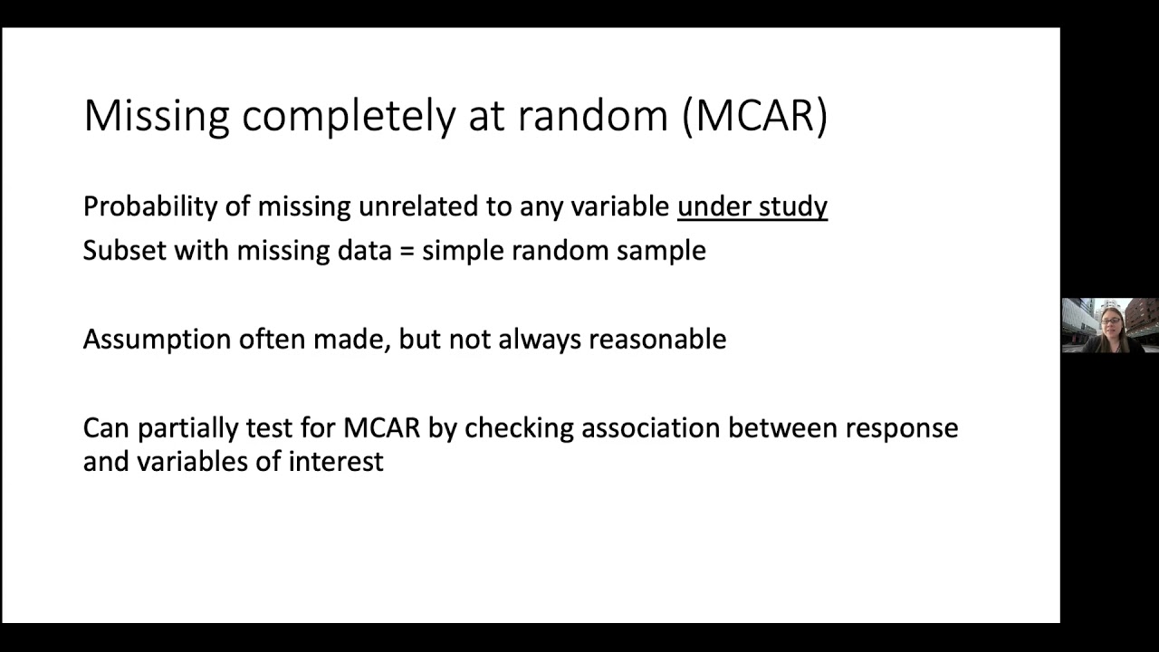 RLS 2021 - Introduction to Missing Data in Clinical Research
