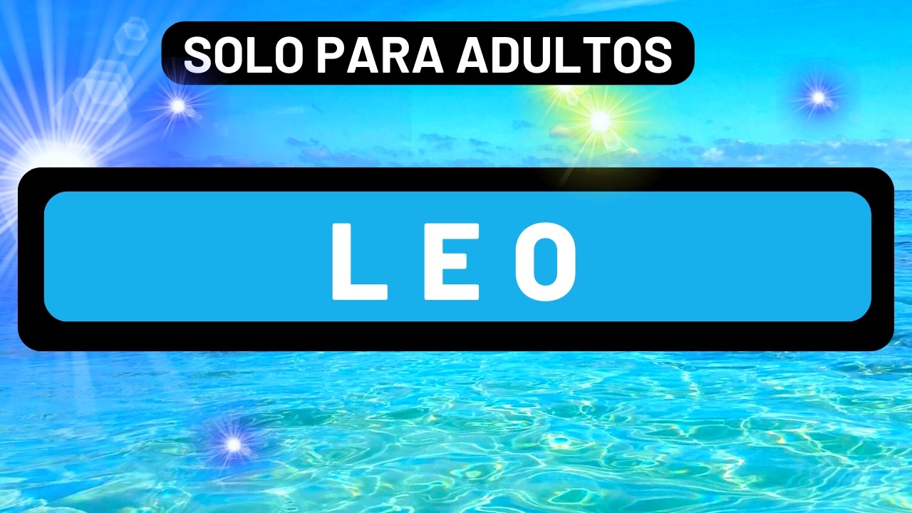 DE GOLPE LEO HOY SE DESTAPA ALGO MUY GORDO‼️TU RENACER ES TOTAL💫TREMENDO LÍO SE DESHACE💸TODO SE REVE