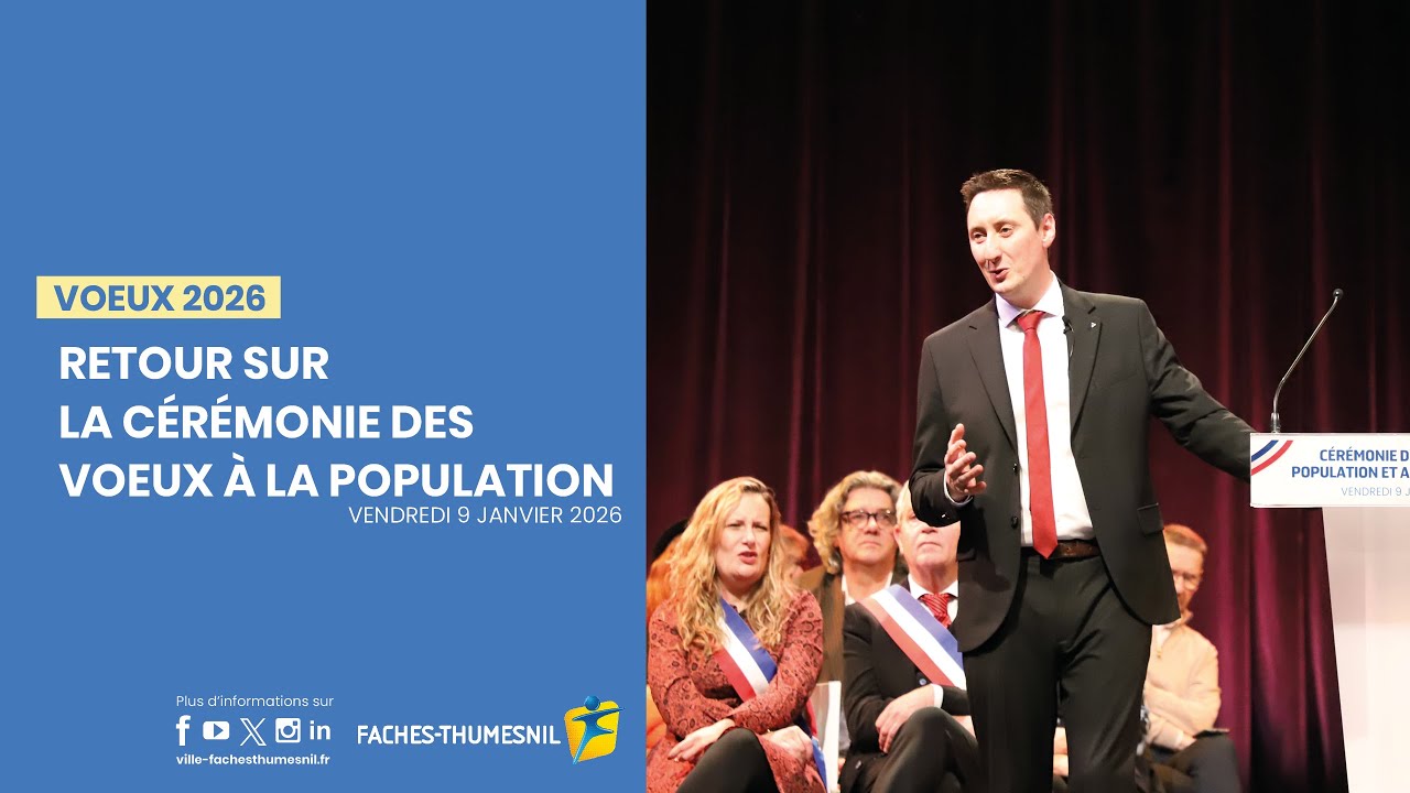 Cérémonie des vœux à la population 2026