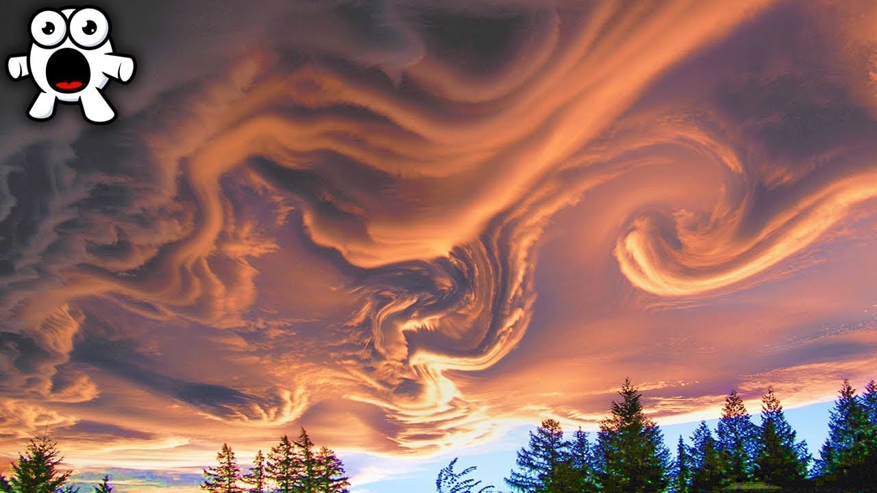 Las Formaciones De Nubes Más Extrañas Captadas En El Cielo