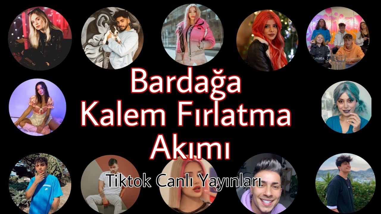 Tiktok Kalem Firlatma Akımı (TIKTOK YENİ AKIM)(Bardağa kalem firlatma akımı)