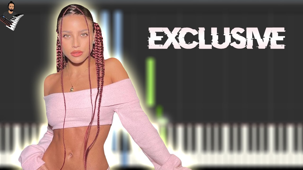 Emilia - Exclusive | Instrumental Piano Tutorial / Partitura / Karaoke / MIDI