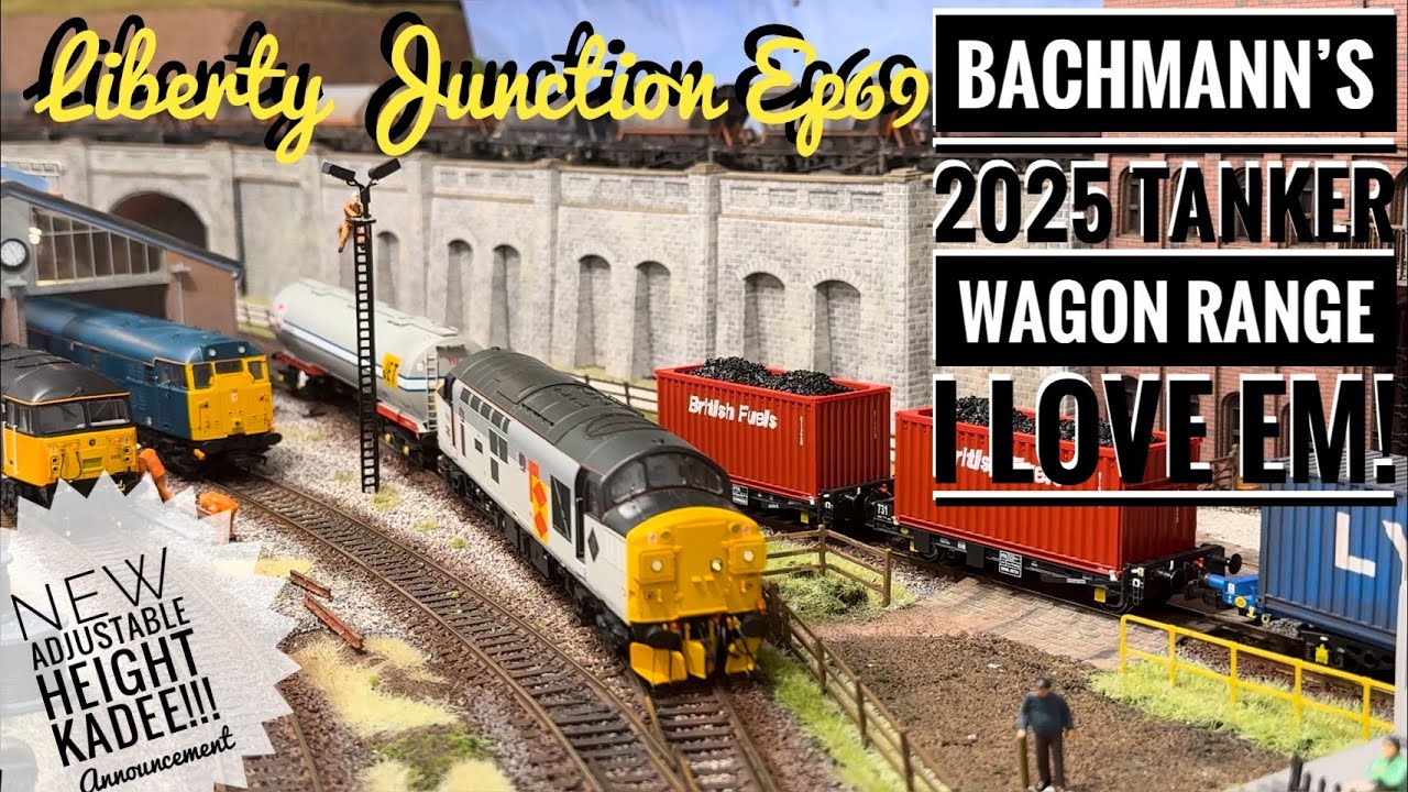 2025 Bachmann Tankers New Accurascale Class 37 + some newsy bits - Liberty Junction Ep69