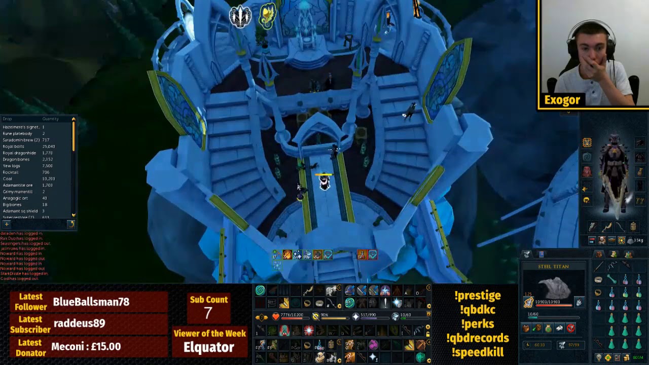 Live HSR Drop from QBD