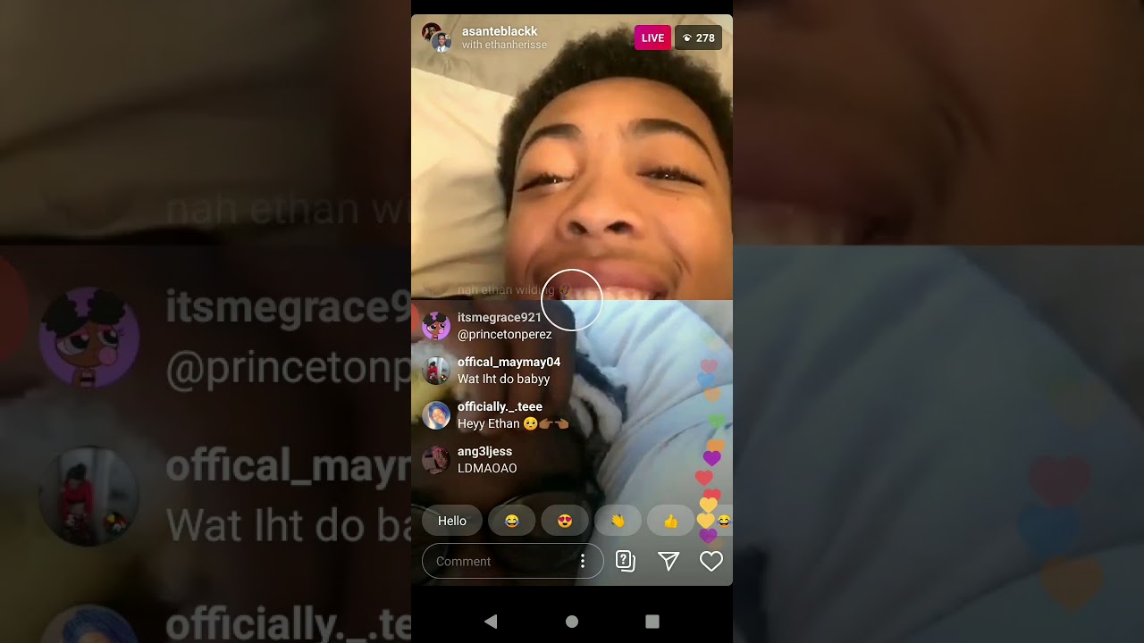 Asante Blackk Livestream March 21st