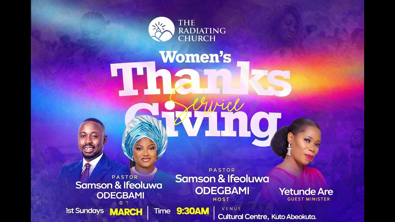 01-03-2026// MARCH THANKSGIVING SERVICE