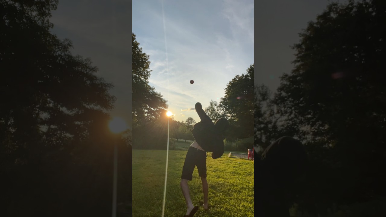 How Far Can I Throw A Bocce Ball? #throw #challenge #bocce #bocceball #thatfar #whatsnext #fyp