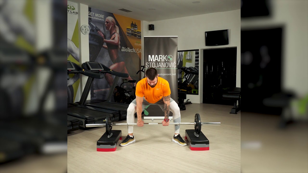 Sumo deadlift - Marko Stojanović