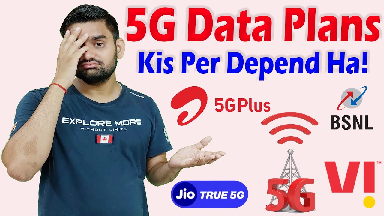 5G Data Plans Depend on 5G Subscribers For Jio True5G & Airtel 5G Plus & Vi 5G & BSNL 5G | 5G Users