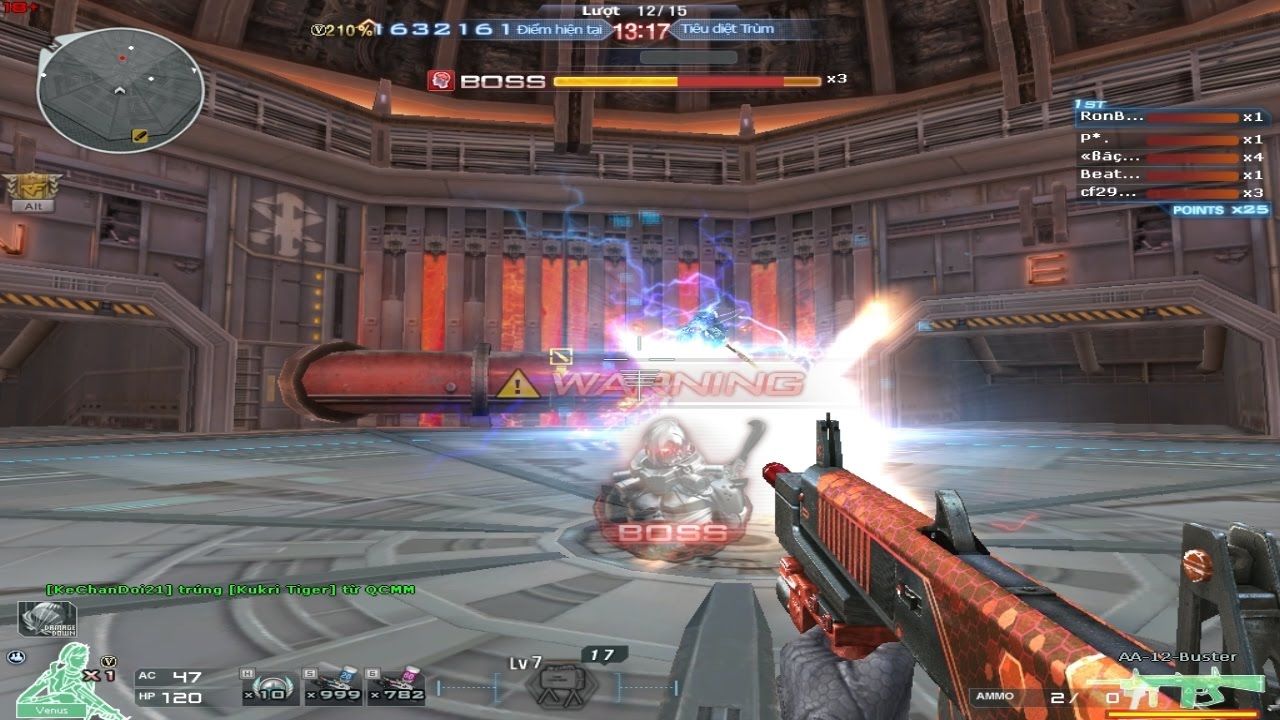 CrossFire VN - Deadly Tower Boss glitch (NM)