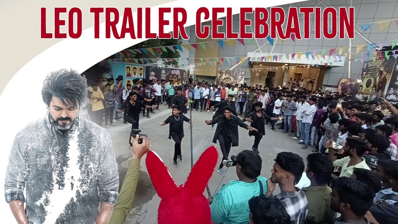 Leo Trailer celebration Madurai solamalai cinemas | Vijay | Thalapathy | Vijay fans Celebration