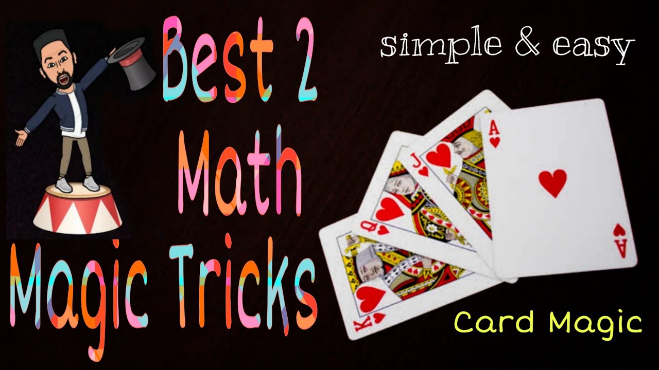 Best 2 Math Magic Card Tricks | Mind Reading | Predicting card | Tamil Tutorial