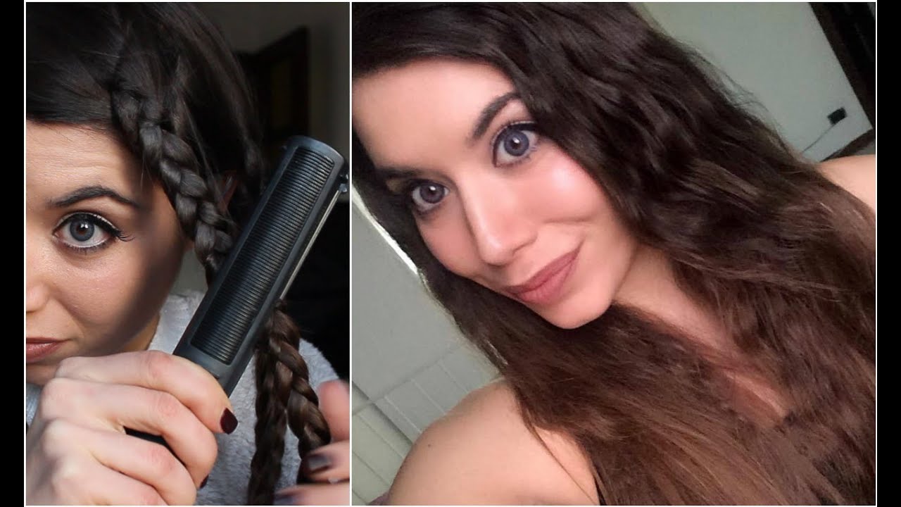 Braid Waves: Capelli mossi a onde con PIASTRA e TRECCE... come i capelli di Belen!