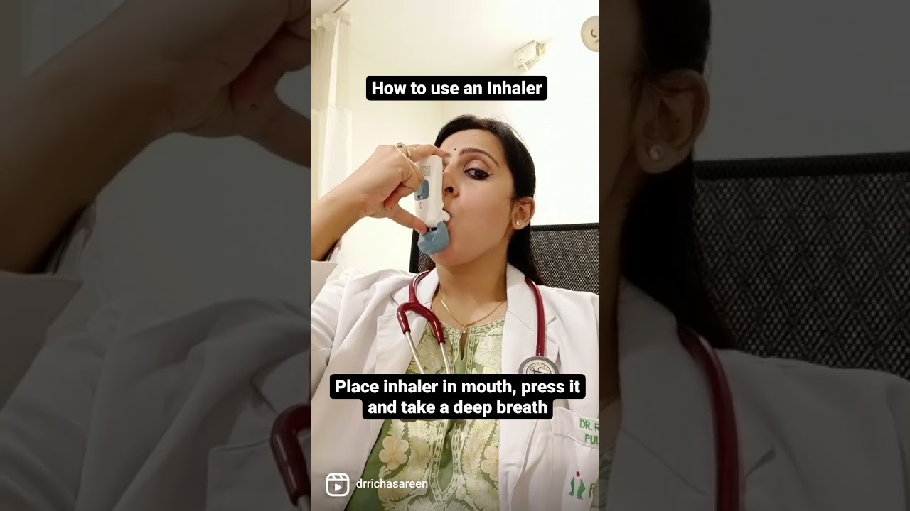 How to use an Inhaler correctly