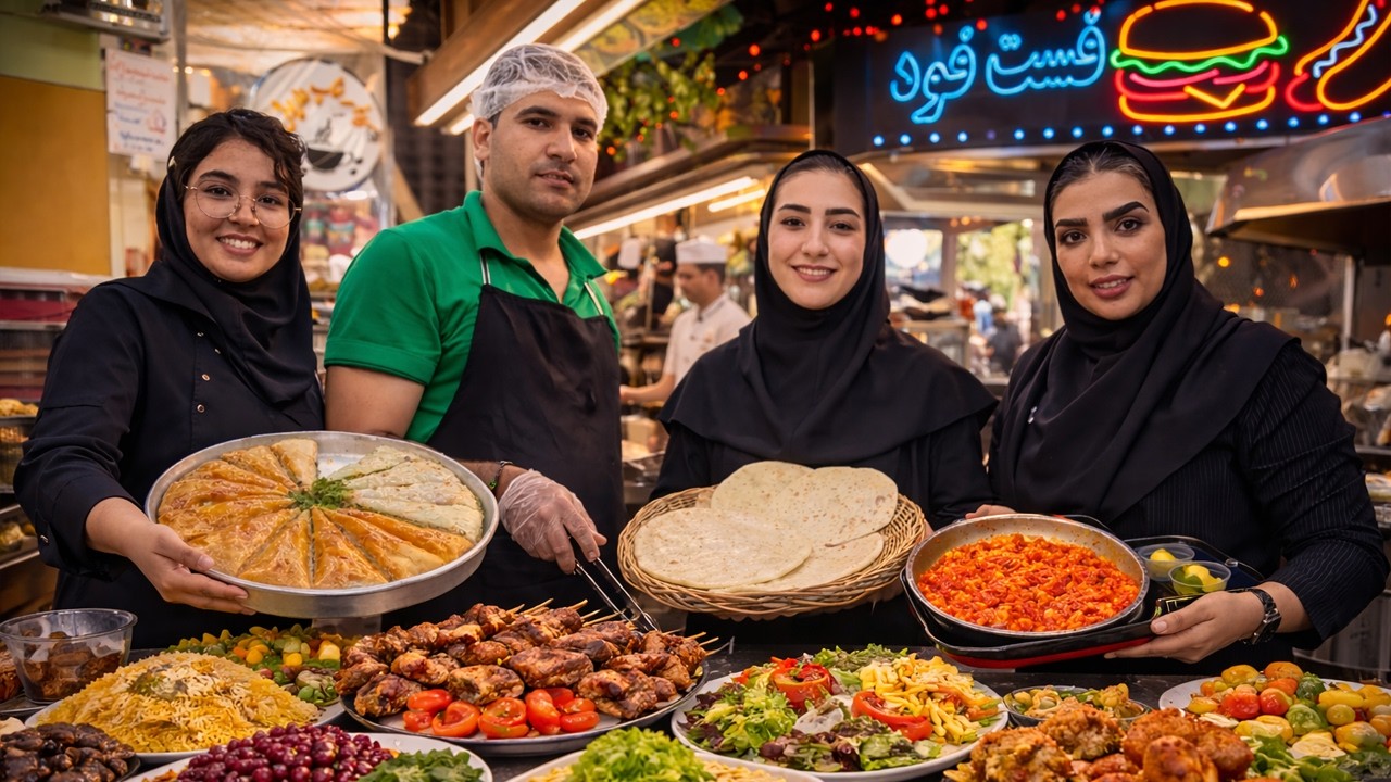 IRAN $1 Street Food! You Won&rsquo;t Believe Tehran 🇮🇷 | Food Tour