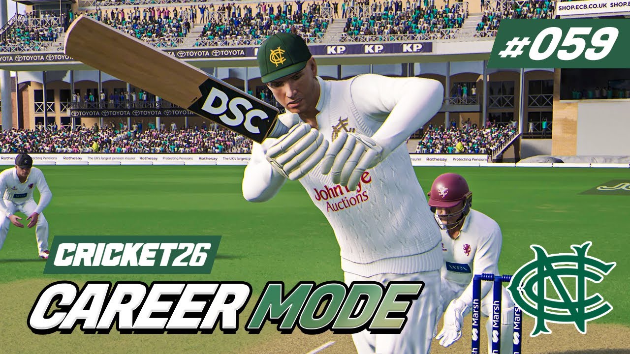 CRICKET 26 | CAREER MODE #59 | COUNTY CHAMPIONSHIP DEBUT!