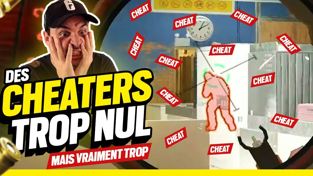 Les CHEATERS les plus NUL du jeu 🤣 Rainbow Six Siege