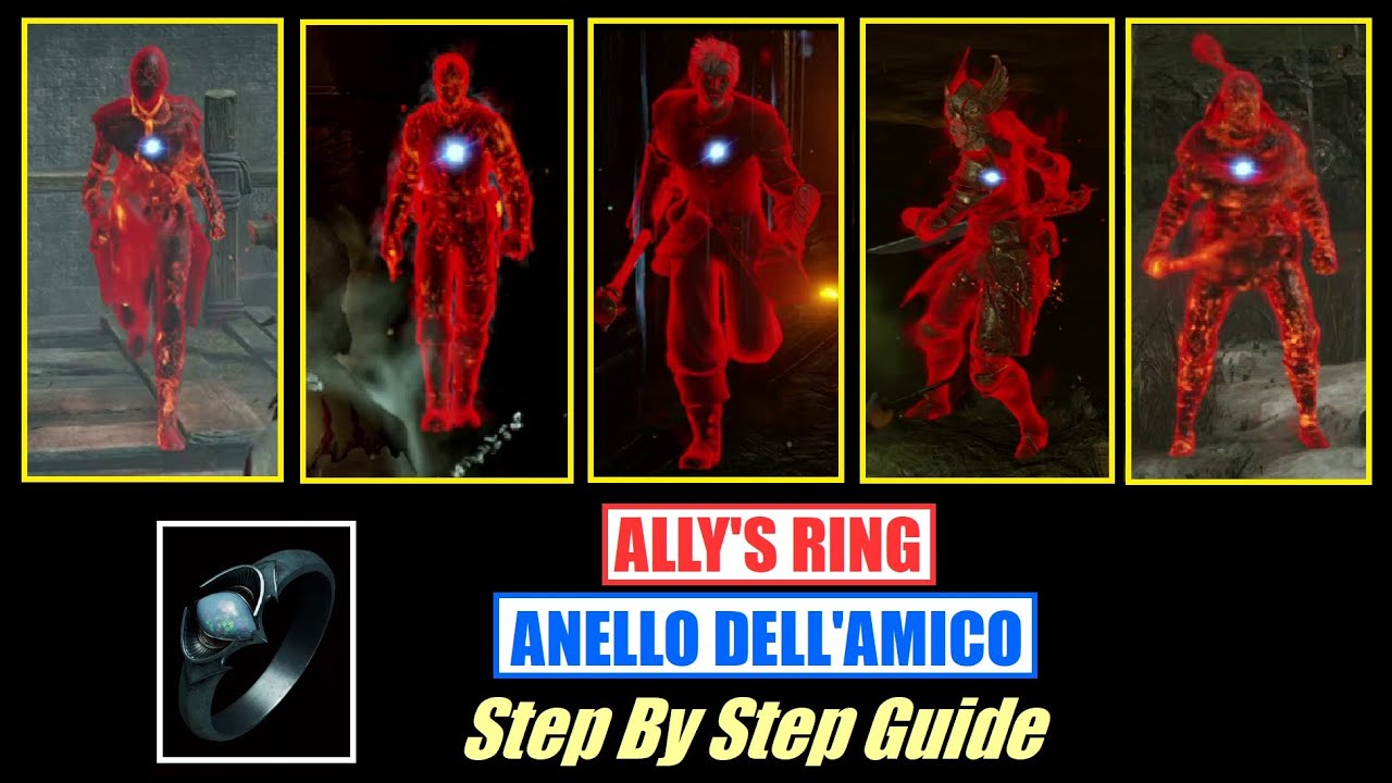 Demon's Souls remake - Ally's ring definitive step by step guide - (anello dell'amico) - see descr.