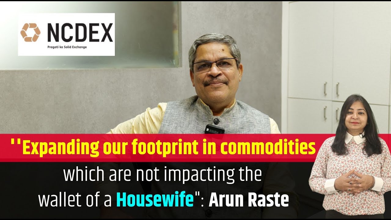 Exclusive Interview with NCDEX MD | Arun Raste | Agri Commodity | KJ Business
