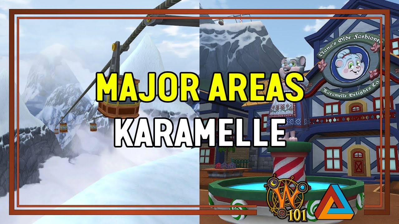 Wizard101: Karamelle | Major Areas Showcase [HD]