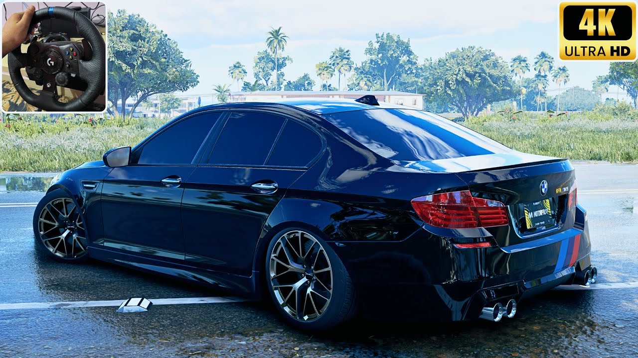 960HP BMW M5 Review & Max Speed Test | The Crew Motorfest | Wheel Cam