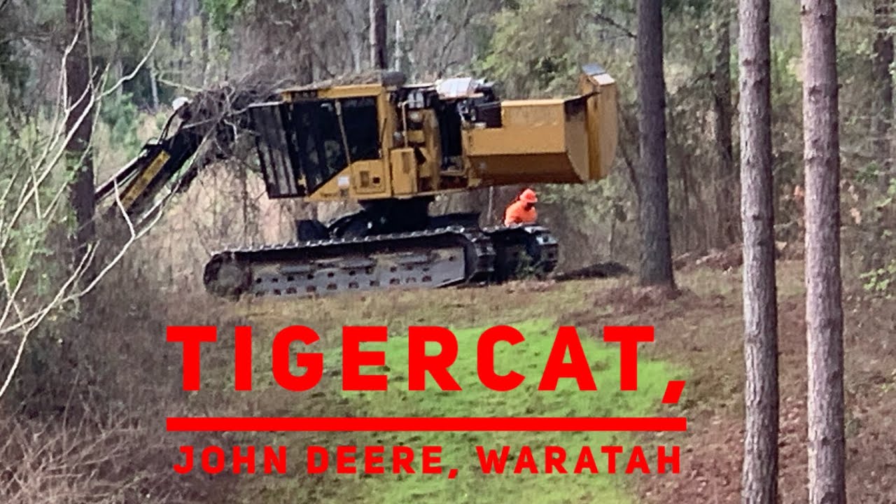 Tigercat 635d | trying to work after the rain