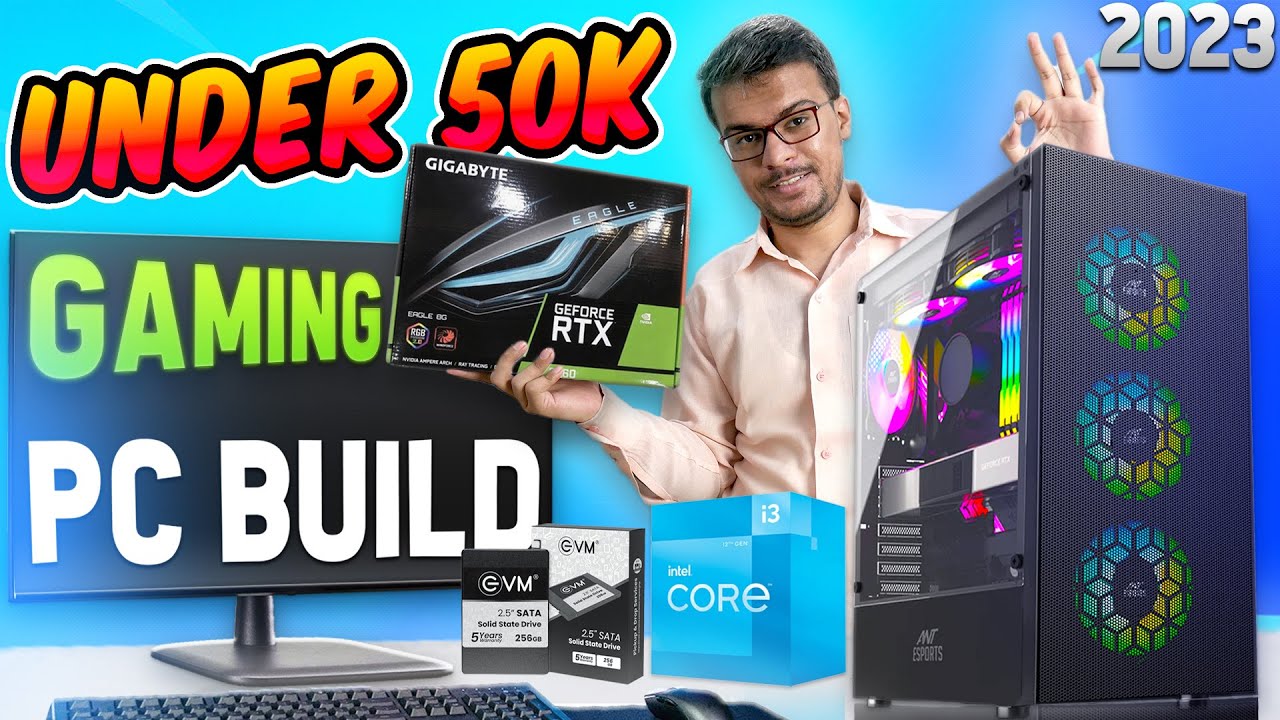 Best Gaming PC build under 50000 | Full setup | Graphics Card | 50K Gaming PC