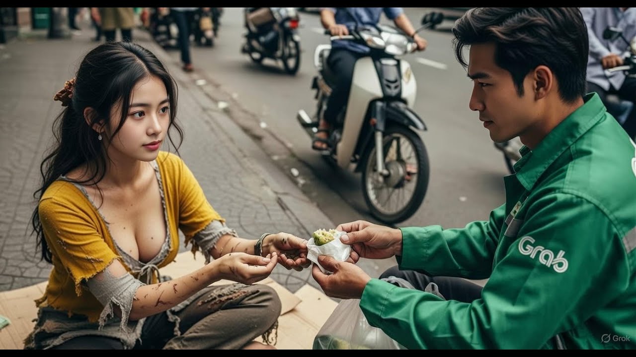 Nữ Tỷ Phú Giả ăn Xin Để Thử Lòng, Không Ngờ Anh Xe ôm Khiến cô sốc toàn tập