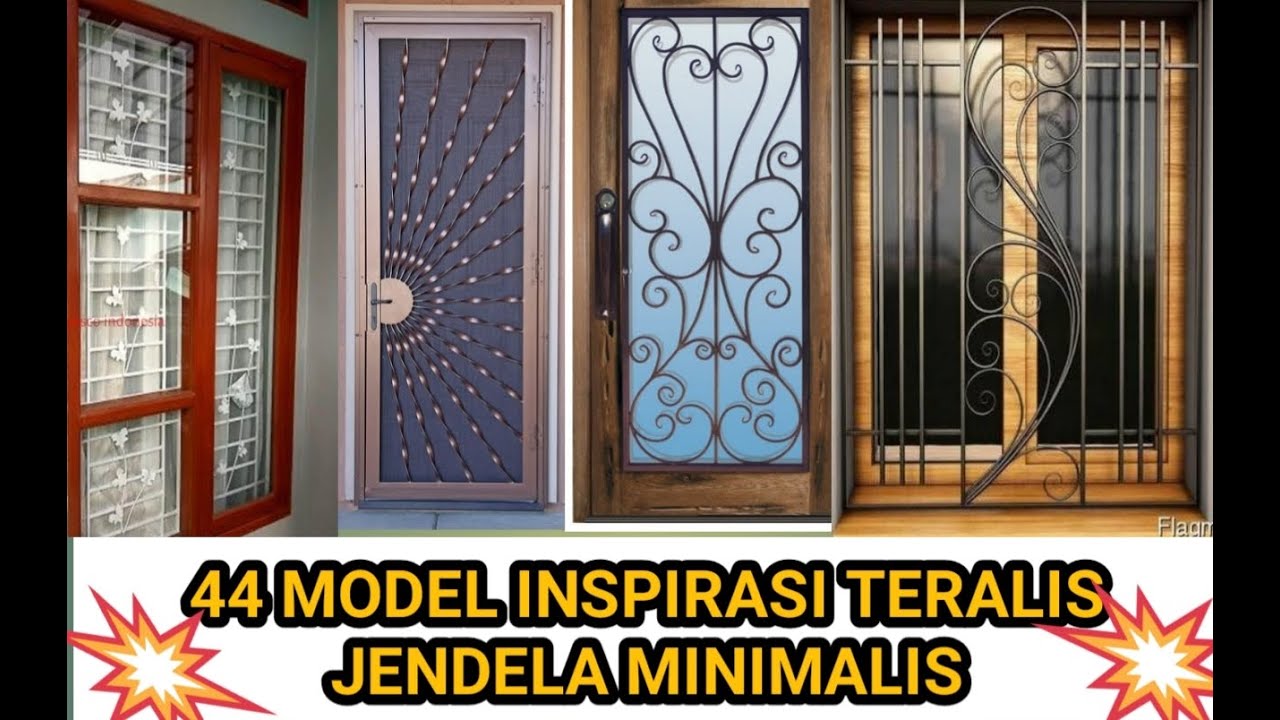 44 MODEL INSPIRASI TERALIS JENDELA MINIMALIS