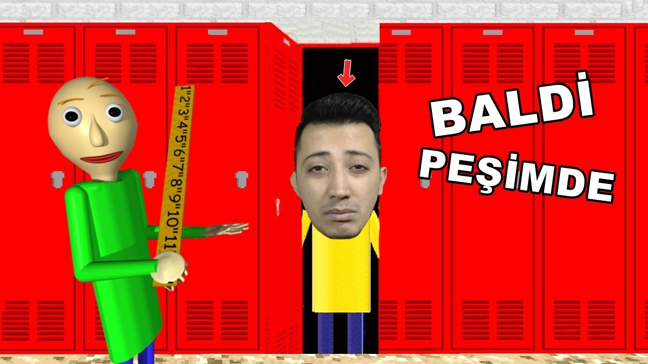 BALDİ BENİ YAKALAYACAK ! (DOLABIN İÇİNE SAKLANDIM)