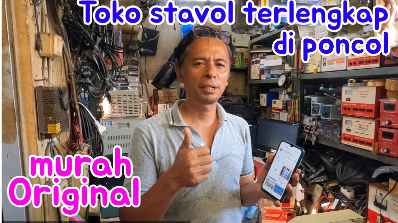 Review harga audio mobil bekas dan stavol di pasar loak poncol