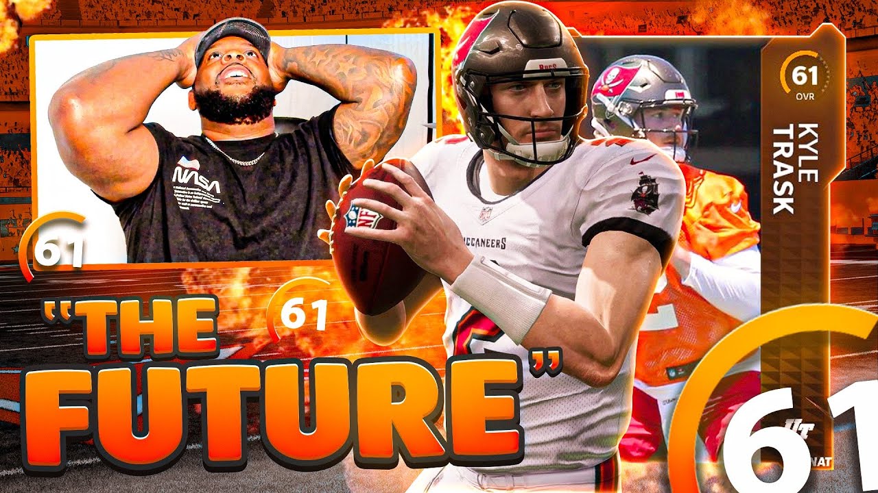 I TRIED TO PASS FOR 250 YARDS WITH KYLE TRASK! BUCS THEME TEAM  MADDEN 22 ULTIMATE TEAM