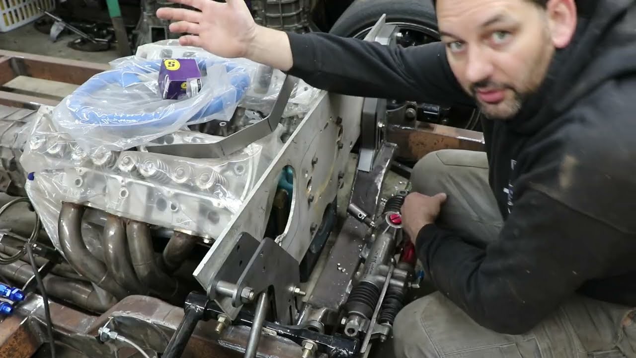 Шасси с трубчатой ​​рамой — передние крепления койловеров