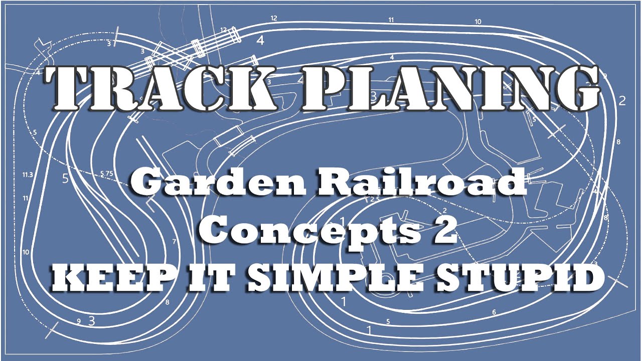 Garden Railroad Design Keeping it Simple?  - Model Railroad Layout Design