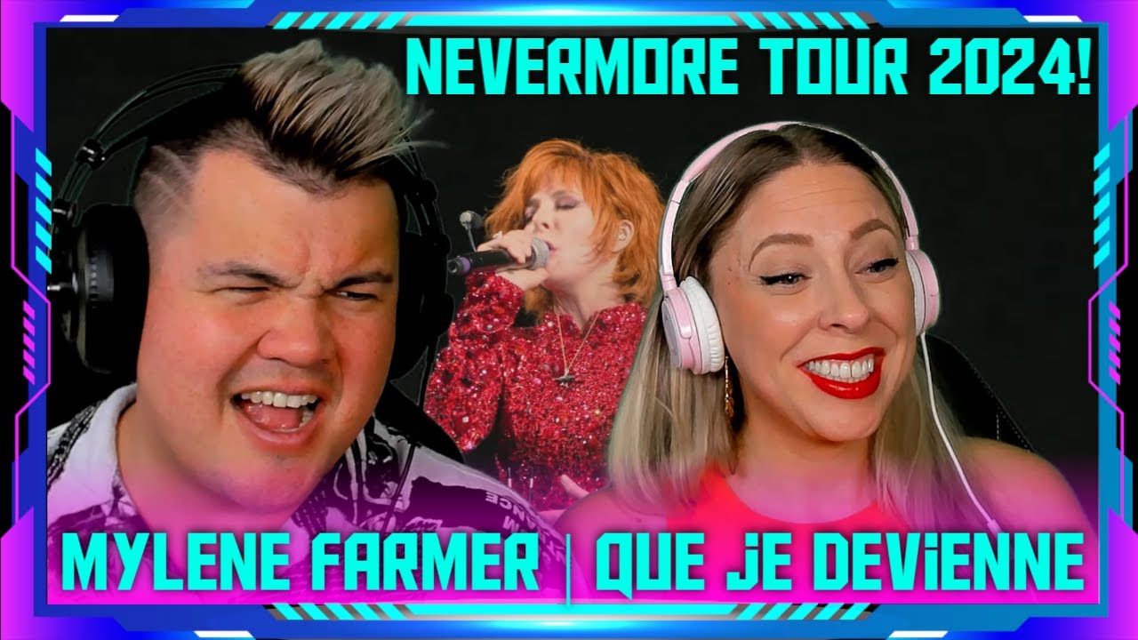 Reaction to Mylène Farmer - Que je devenir... (Nevermore - Live) | THE WOLF HUNTERZ Jon and Dolly
